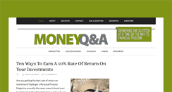 Desktop Screenshot of moneyqanda.com